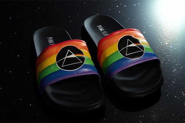 Pink Floyd rainbow slides